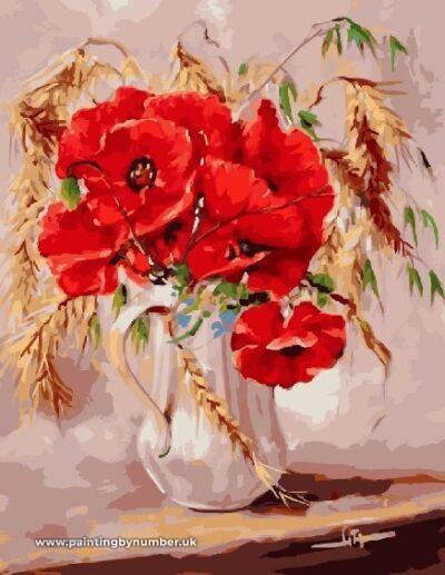 Painting by Numbers Kit Flowers GX22349